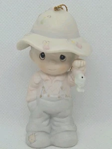 Precious Moments Ornament My Love Will Never Let You Down Fishing Boy Weihnachten - Bild 1 von 5