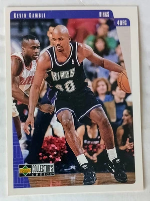 1997-98 Upper Deck Collector's Choice Kevin Gamble 121 Sacramento Kings  - Image 1 of 2