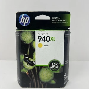 HP 940XL Yellow Ink High Yield Cartridge Professional Officejet - Picture 1 of 10