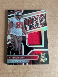 2024 Spectra - Max Impact Warren Sapp /99 Buccaneers!!! - Bild 1 von 2