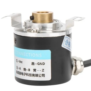 (C38S6G5300ZG24N)ABZ Encoder Incremental 3Phase Half Hollow Shaft 6mm Motor - Picture 1 of 12