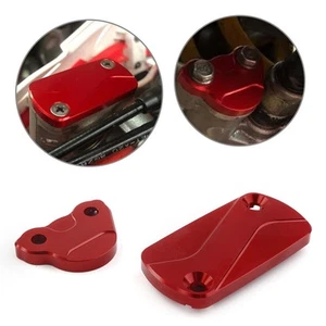 Front Rear Brake Reservoir Fluid Cover Cap fit CR125R CR250R CRF250R/X CRF450R/X - Picture 1 of 10