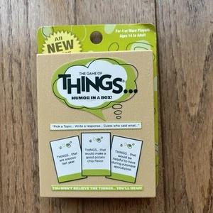 The Game Of Things Humor In A Box Card Game Play Monster 4 or More Players New - Picture 1 of 2