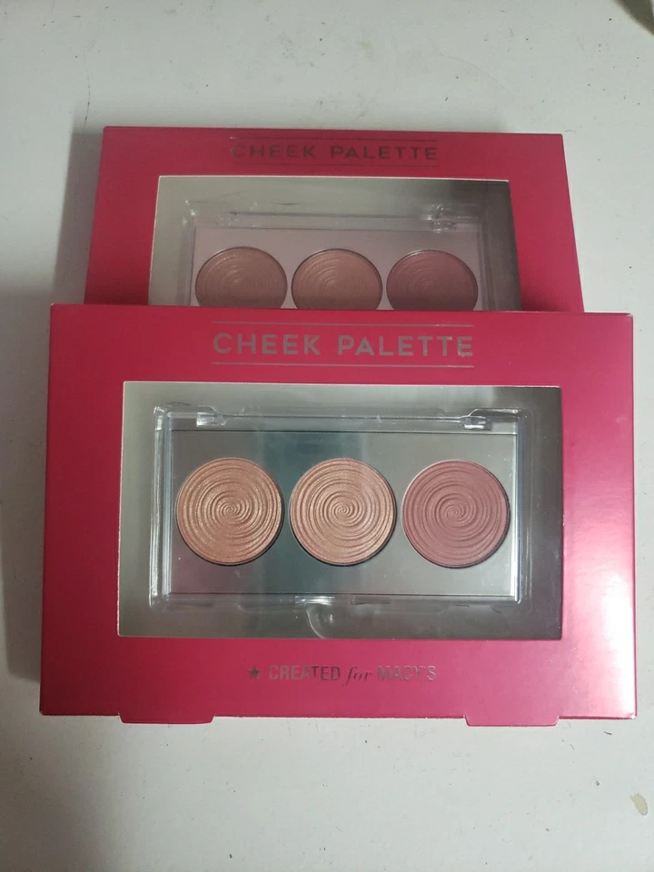 CHEEK PALETTE Macys 2- 3 Pc Cheek Palette Set Blush Highlighter Bronzer - Image 1 of 1