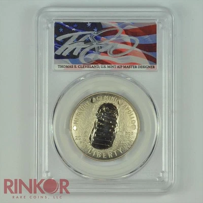 2019-S Apollo 11 50th Anniversary Commemorative Half Dollar PCGS PR 70DCAM - Image 1 of 2