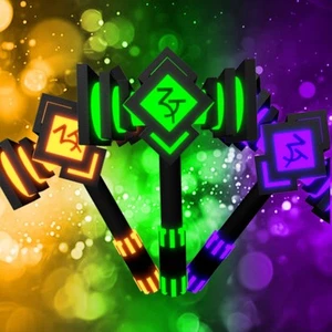 Juego de cazadores trío huye de las instalaciones brujo, alquimista, cazadores de brujas FTF - Imagen 1 de 1
