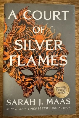 A Court of Silver Flames Sarah J Maas Barnes Noble Exclusive Edition FIRST/FIRST - Image 1 of 4