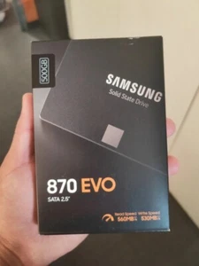 Samsung 870 EVO 500GB 2,5" SATA III SSD INTERNO ED ESTERNO - Photo 1/2