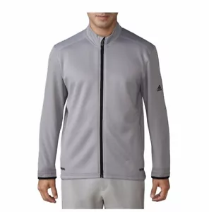 Men's Adidas Climaheat Golf Jacket Full-Zip Casual BC6774 Sz L Gray NWT - Picture 1 of 2