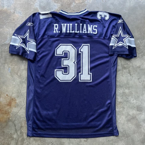 Reebok Dallas Cowboys Jersey Authentic Roy R Williams 31 Jersey XL Vintage Cover