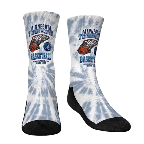 Youth Rock Em Socks  Minnesota Timberwolves Vintage Hoop Crew Socks Cover