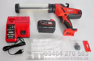 Prensa de cartuchos a batería Milwaukee C18 PCG 18V 5,0Ah bolsa de película + cartuchos de 310 ml - Imagen 1 de 6