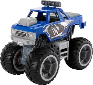 WWE Action Figure Vehicle WWE Wrekkin Slam Crusher Monster Truck with 8 Breakawa - Picture 1 of 7