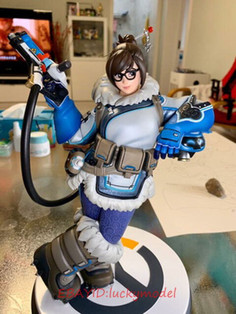 Overwatch Jogo Figura Coleção, Vinil Boneca Modelo Brinquedos, PHARAH TRACER  SYMMETRA MEI McCREE, Limite de Venda