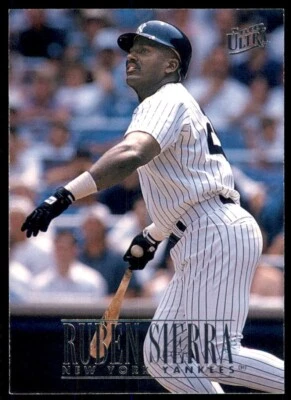 1996 Fleer Ultra #106 Ruben Sierra - Image 1 of 2