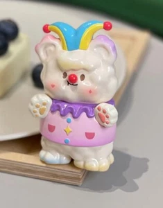 GabriellaWorkshop Paofu Joker Puff Bear Purple Resin Figure H8.5cm(3.3in) - Picture 1 of 2