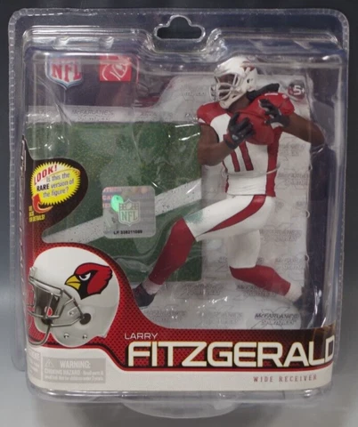 McFARLANE LARRY FITZGERALD ARIZONA CARDINALS L.E. 536/1000 FIGURINE FOOTBALL MIB Cover