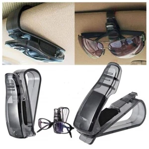 2-Piece Universal Car Sun Visor Clips – Sunglasses & Card Ticket Holders - Picture 1 of 5