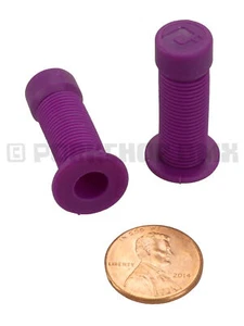 ODI Longneck Rubber Bicycle Tire Valve Caps (pair) PURPLE - Picture 1 of 1