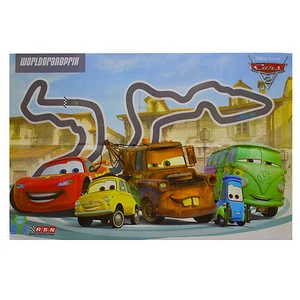Disney Cars 2 Poster Kinder Wandbilder Paket Film Figuren Rennen Grand Prix PRE348 - Bild 1 von 1