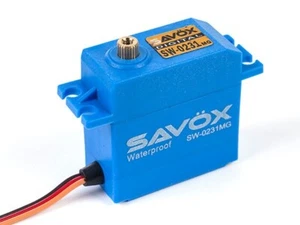 Savox SW0231MG Ingranaggio in metallo impermeabile ad alta coppia STD servo digitale SAV-SW0231MG+ - Foto 1 di 2