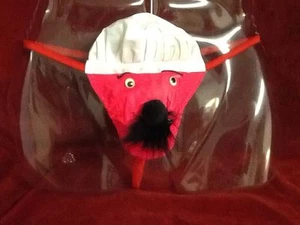 Perizoma uomo perizoma perizoma intimo sexy chef baffi regalo San Valentino cosplay - Foto 1 di 2
