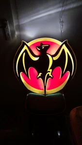 Bacardi Leuchtschild LED Bar Werbung Whisky gebraucht selten 220V Spanien - Bild 1 von 8