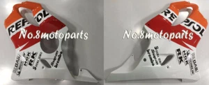 Fit for 01-03 Honda CBR600F4i Orange White Red Injection Left Right Side Fairing - Picture 1 of 3