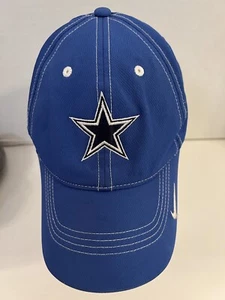 Dallas Cowboys Nike Golf Hat Strap Back Blue Star Logo - Picture 1 of 9