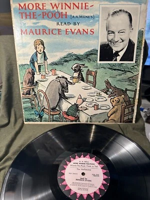 Mais Winnie the Pooh lido por Maurice Evans LP Record.  POS 1034. - Imagem 1 de 4