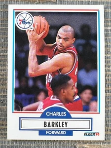 Charles Barkley 1990-91 Fleer #139 Philadelphia 76ers - Picture 1 of 2