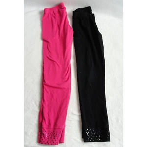 So Sequin Bottom Crop Leggings - Girls Size 12 - Picture 1 of 7