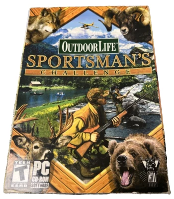 OutdoorLife Sportsman's Challenge (PC, 2004) factory Sealed Small Box - Image 1 of 3