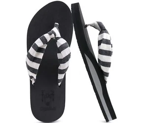 Flip Flops for Women with Arch Support Yoga Mat Comfortable Summer Beach - Picture 1 of 8