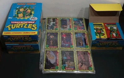 1989 Topps Teenage Mutant Ninja Turtles Series 1 Complete Set *88 w/Stickers *11 - Image 1 of 4
