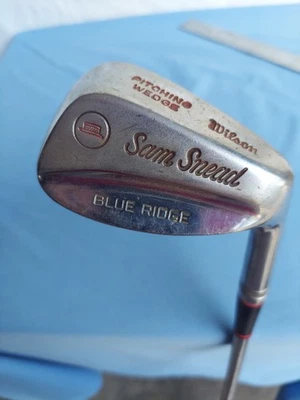 Wilson Sam Snead Blue Ridge Pitching Wedge 35.5" Steel Shaft RH - Image 1 of 4