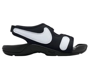 Nike Sunray Adjust GS 'size 7Y /Women’s Size 8.5 ‘Black White' DX5544-002 - Picture 1 of 9
