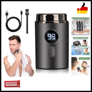 Mini Rasierer Herren Elektrisch, tragbarer Mini Rasierer Elektrischer, Mini E... - Bild 1 von 9