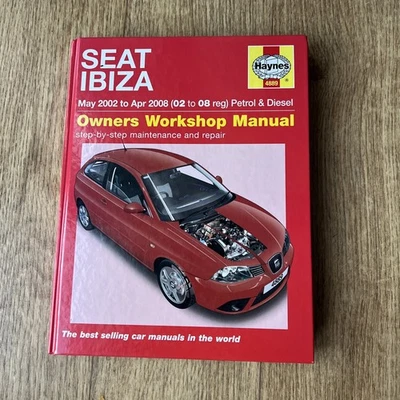 SEAT Ibiza - May 2002 To Apr 2008 Petrol/Diesel - Haynes Owners Workshop Manual - Image 1 of 4