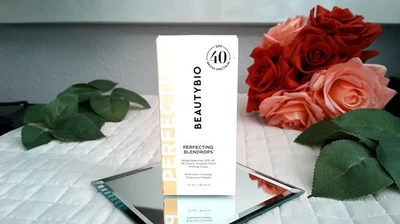 BeautyBio Perfecting Blendrops SPF 40 Priming Drops 30 ml NIB - Image 1 of 3