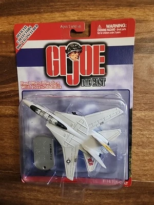 Nuevo GI JOE Maisto 5" Diecast F-14 Tomcat Serie 1 Réplica de Metal Real Foto 1 de 3