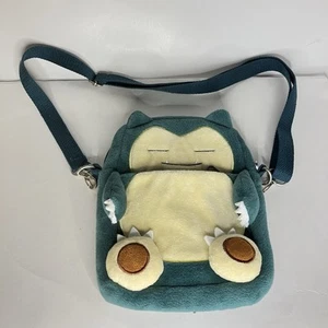 Pokemon Snorlax Shoulder Bag Japanese Gen 1 Nintendo RARE Cute 7” - Picture 1 of 11