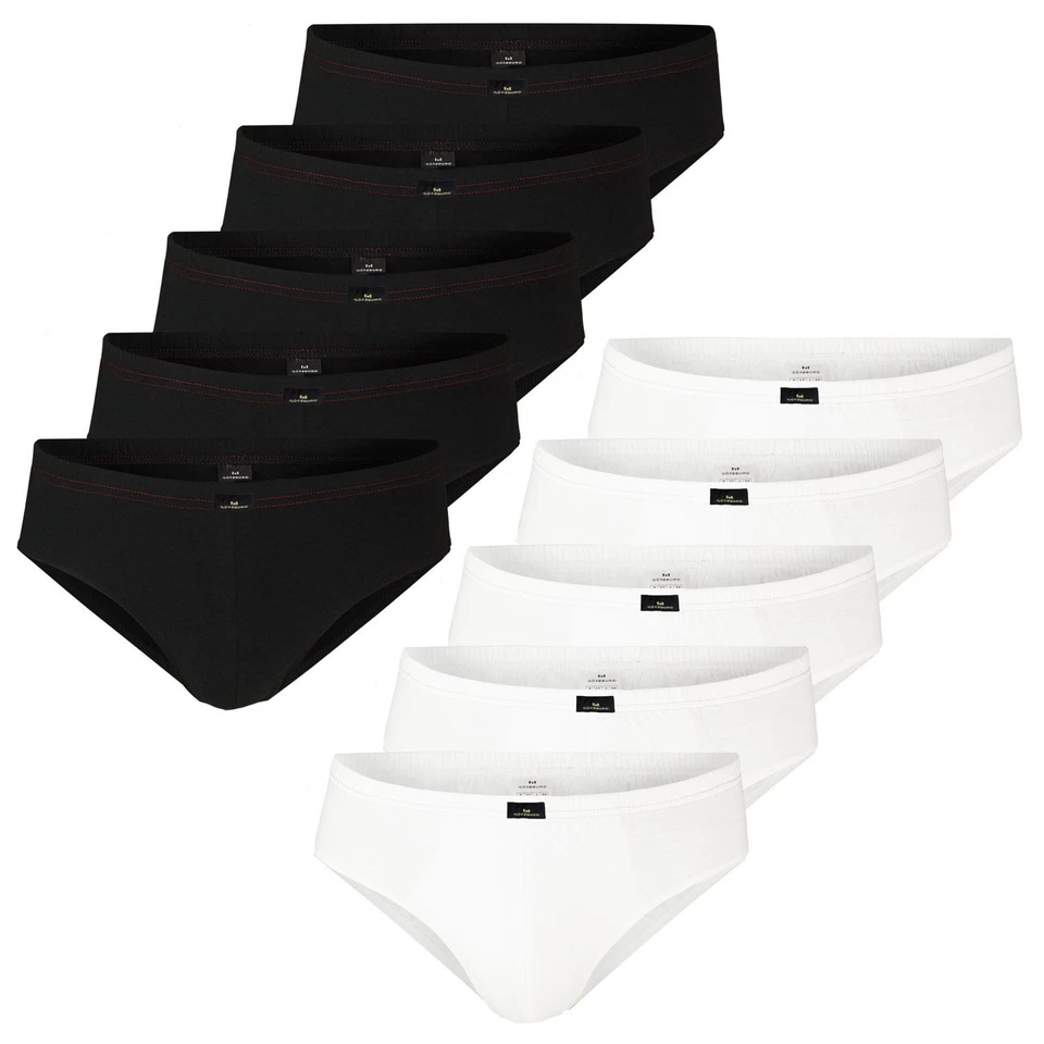 5er Pack Götzburg Sportslip schwarz Größe 8/xxl