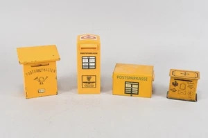Q17G56- 4x Spardose ua aus Eisenblech Briefkastenform gemarkt ua Postsparkasse - Bild 1 von 12