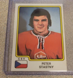 PETER STASTNY 1979-80 PANINI HOCKEY 79 ROOKIE STICKER CARD #84 ORIGINAL NM-MINT - Picture 1 of 3