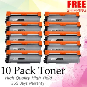 10 PACK TN660 Toner Premium For Brother HLL2380DW MFC-L2720DW MFC-L2740D US - Picture 1 of 1
