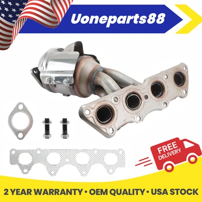 Exhaust Catalytic Converter for 2012-2019 Hyundai Accent / Veloster Kia Rio 1.6L - Image 1 of 4