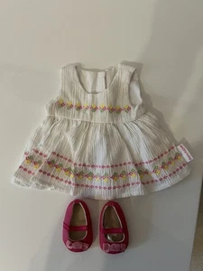 American Girl Bitty Twin Girl Doll White Dress - Picture 1 of 1