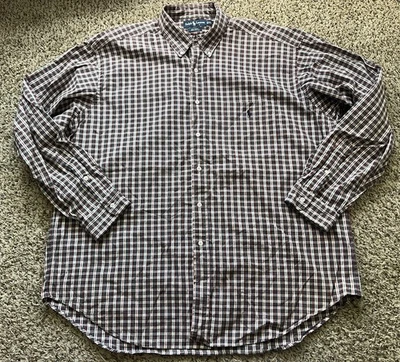 Ralph Lauren Big Shirt Mens XL Button Down Long Sleeve Cotton - Image 1 of 4