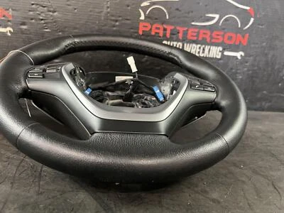 14-16 BMW 428I ЧЕРНЫЙ КОЖАНЫЙ ОБЕРНУТЫЙ РУЛЬ LEDER DAKOTA LCLZ - Изображение 1 из 4